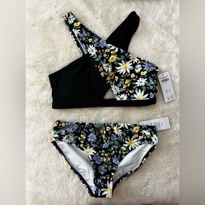 Abercrombie and Fitch kids floral bikini